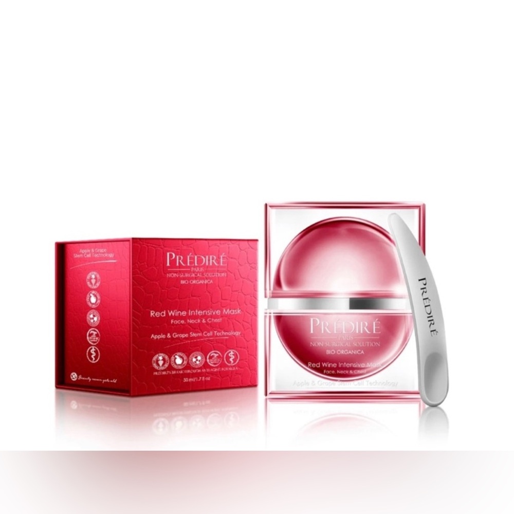 Predire Red Wine Intensive Mask Face, Neck and Chest, 50ml ~ Retail $950 -BNIB